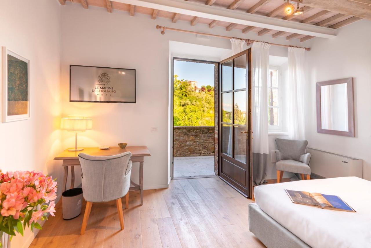 Relais Le Macine Di Stigliano Hotel Sovicille Kültér fotó
