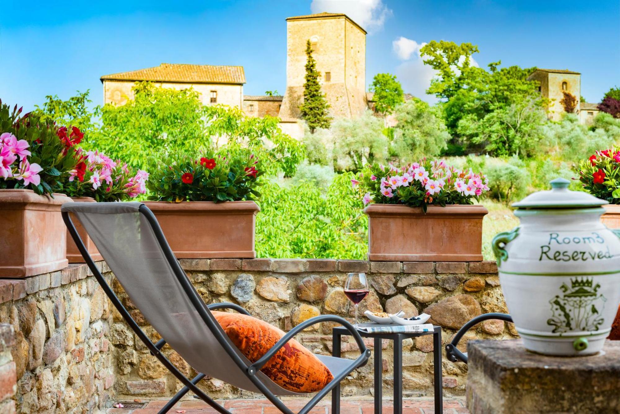 Relais Le Macine Di Stigliano Hotel Sovicille Kültér fotó