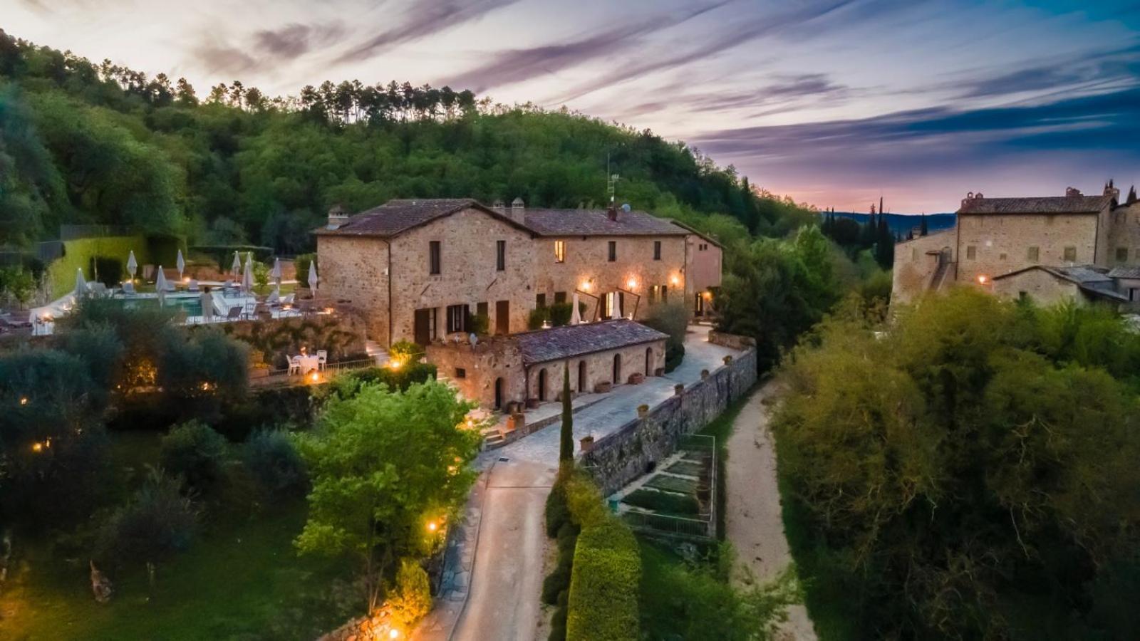 Relais Le Macine Di Stigliano Hotel Sovicille Kültér fotó
